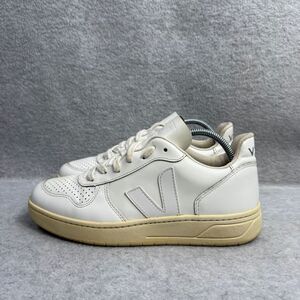 Veja Shoes‎ Womens Size 6 White Leather Low Top Lace Up Comfort Casual Sneakers